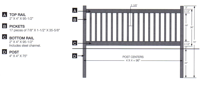 Contemporary Princeton 3ft